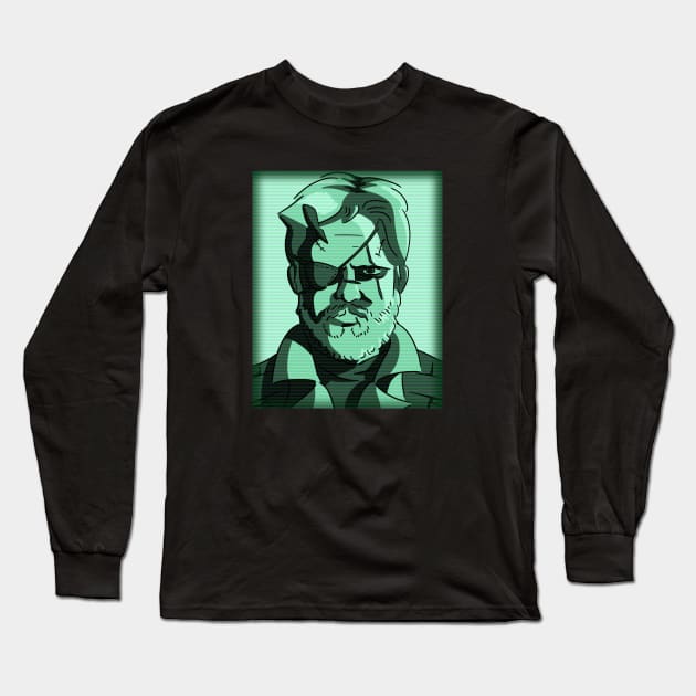 Venom Snake 1995 Long Sleeve T-Shirt by MetalGearPluck